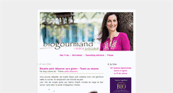 Desktop Screenshot of biogourmand.info